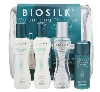 Дорожный набор Объемная Терапия 67 мл+67 мл+15 гр+67 мл Volumizing Therapy BioSilk / БиоСилк