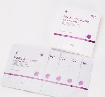 Маска тканевая антивозрастная 25 гр Perilla Anti-Aging Ampoule Mask / Isov Sorex