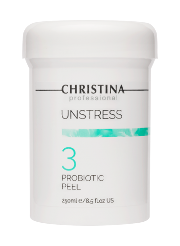 Пилинг с пробиотическим действием (шаг 3) 250 мл Unstress Probiotic Peel | Christina