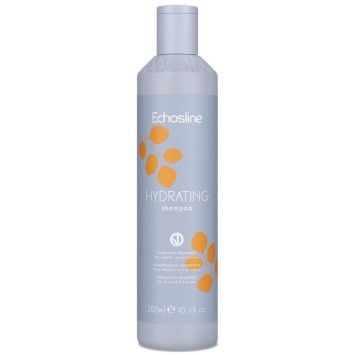 Увлажняющий шампунь для сухих и вьющихся волос 300 мл, 1000 мл Hydrating Shampoo Echosline / Экослайн