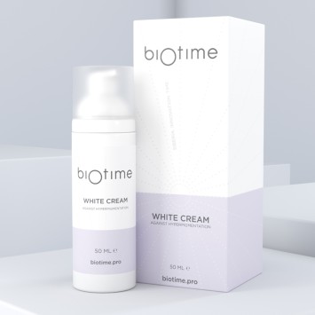Крем для пигментированной кожи 50 мл WHITE CREAM BIOTIME / Биотайм