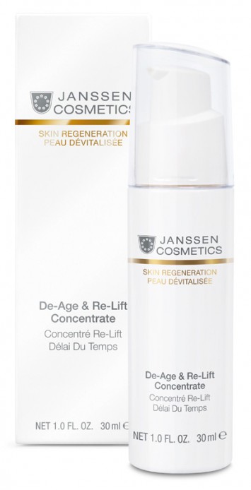 Anti-age экстралифтинг концентрат 30 мл , 50 мл De-Age & Re-Lift Concentrate Janssen Cosmetics / Янсен Косметикс
