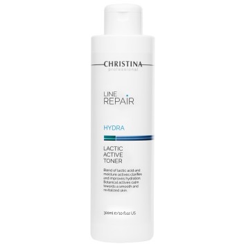 Активный тоник с молочной кислотой 300 мл Line Repair Hydra Lactic Active Toner | Christina