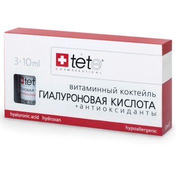 Гиалуроновая кислота + Антиоксиданты 30 мл Hyaluronic Acid & Antioxidants / TETe Cosmeceutical