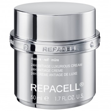 Крем-люкс для зрелой кожи 50 мл REPACELL® 24H Antiage Luxurious Cream Mature KLAPP Cosmetics / КЛАПП Косметикс