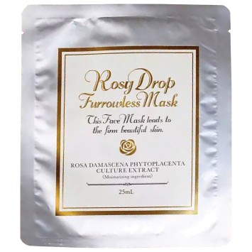 Омолаживающая маска для лица Капля Розы 1 шт х 25 мл, 6 шт х 25 мл Furrowless Mask / Rosy Drop