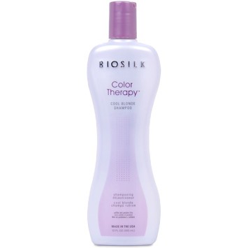Шампунь для блондинок 355 мл Color Therapy Cool Blonde Shampoo BioSilk / БиоСилк