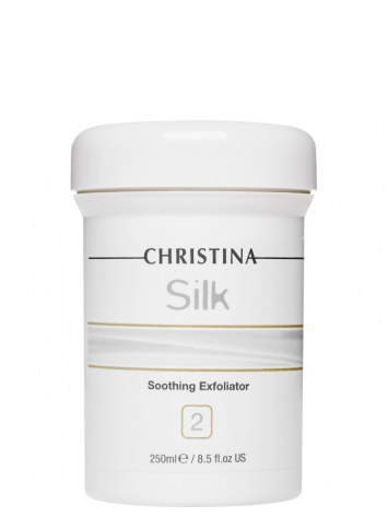 Успокаивающий эксфолиатор (шаг 2) 250 мл Silk Soothing Exfoliator | Christina