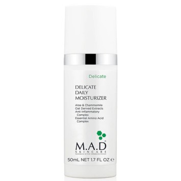 Увлажняющий крем для ухода за чувствительной кожей, 50 гр Delicate Daily Moisturizer M.A.D Skincare