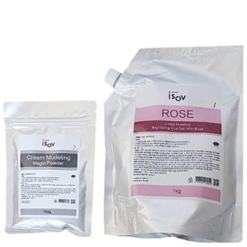 Альгинатная маска 100 гр + 1000 гр Rose Cream Mask / Isov Sorex / Изов (Южная Корея)