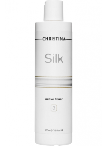 Активный тоник (шаг 3) 300 мл Silk Active Toner | Christina