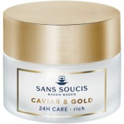 Питательный крем - люкс антивозрастной «Икра и Золото» 24ч CAVIAR & GOLD ANTI AGE DELUXE 24H CARE RICH SANS SOUCIS / САН СУСИ