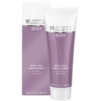 Anti-age эмульсия для тела с фитоэстрогенами 200 мл Body Lotion Isoflavonia Janssen Cosmetics / Янсен Косметикс