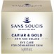 Крем - люкс антивозрастной «Икра и Золото» для контура глаз CAVIAR & GOLD ANTI AGE DELUXE EYE CARE SANS SOUCIS / САН СУСИ