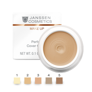 Тональный крем-камуфляж 5 мл Perfect Cover Cream Janssen Cosmetics / Янсен Косметикс