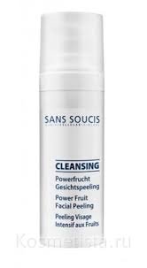 Мультикислотный пилинг для лица 3% ,30 мл Powerfruit Facial Peeling Sans Soucis / Сан Суси