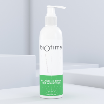 Балансирующий тоник для молодой кожи 180 мл BALANCING TONER FOR YOUNG SKIN BIOTIME / Биотайм
