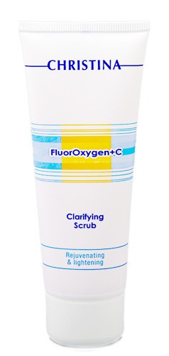 Очищающий скраб 75 мл, 300 мл Fluoroxygen+C | Christina
