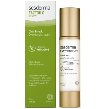 Средство омолаживающее для овала лица и шеи 50 мл Factor G Renew Oval Face and Neck Sesderma / Сесдерма