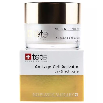 Омолаживающий крем для лица 50 мл Anti-age Cell Activator Day and Night / TETе Сosmeceutical