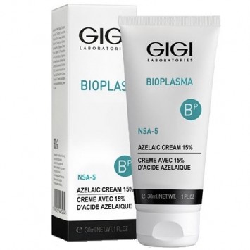 Крем с 15% азелаиновой кислотой для жирной и проблемной кожи 30 мл BioPlasma Azelaic Cream GiGi / ДжиДжи 