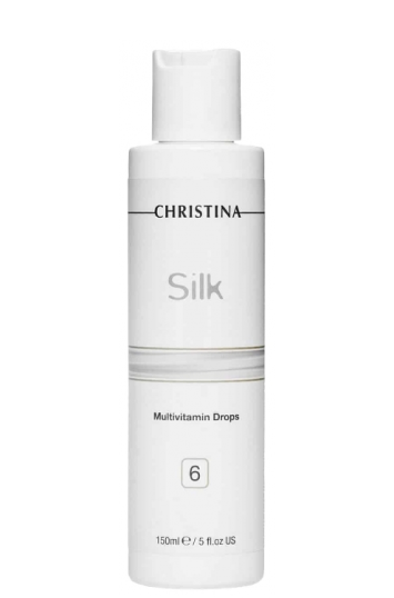 Мультивитаминные капли (шаг 6) 150 мл Silk Multivitamin Drops | Christina