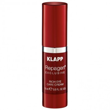 Питательный крем для век 15 мл REPAGEN® EXCLUSIVE Rich Eye Care Cream KLAPP Cosmetics / КЛАПП Косметикс