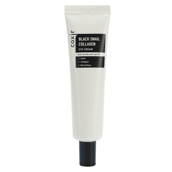 Крем для области вокруг глаз против морщин 30 мл Black Snail Collagen Eye Cream COXIR / Коксир