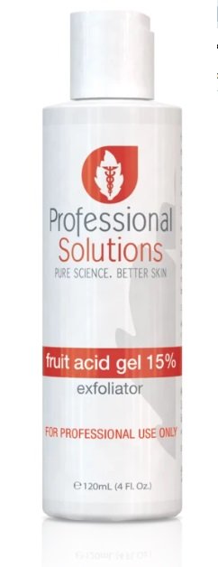 Гель с фруктовой кислотой 15%, 120 мл Fruit Acid Gel Exfoliator 15% / Professional Solutions