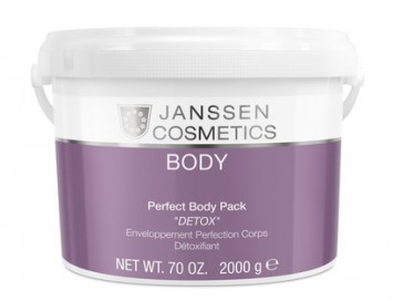Дренирующее очищающее обертывание с детоксицирующим действием 2 кг Perfect Body Pack "Detox" Janssen Cosmetics / Янсен Косметикс