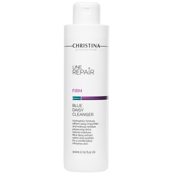 Гидрофильный гель «Голубая маргаритка» 300 мл Line Repair Firm Blue Daisy Cleanser | Christina