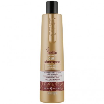 Шампунь для вьющихся волос мед и масло Аргании 300 мл, 350 мл, 1000 мл Curl Shampoo Echosline / Экослайн