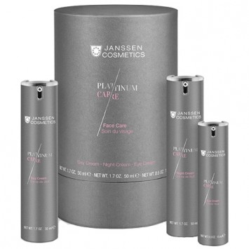 Набор 50 мл + 50 мл + 15 мл Platinum Care Janssen Cosmetics / Янсен Косметикс