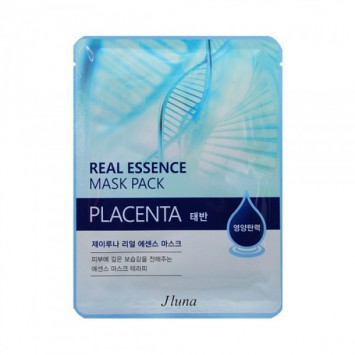 Тканевая маска с плацентой, 25 мл, Real Essence Mask Pack - Placenta / Juno