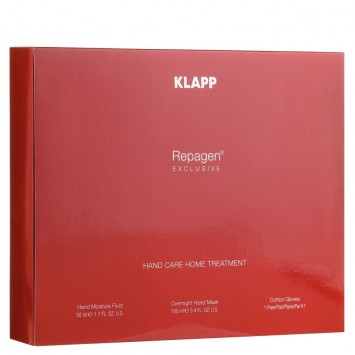 Набор для ухода за кожей рук REPAGEN EXCLUSIVE  Hand Home Treatment KLAPP Cosmetics / КЛАПП Косметикс