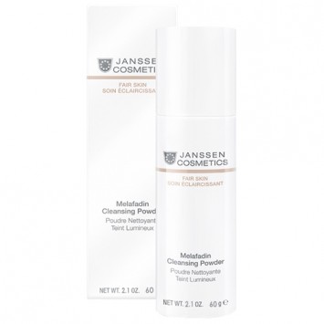 Осветляющая очищающая пудра 60 г, 100 г Melafadin Cleansing Powder Janssen Cosmetics / Янсен Косметикс 