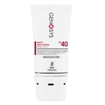 Cолнцезащитный мультифункциональный крем 40 мл Multi Sun Cream SPF 40+ PA++ Genosys / Генозис