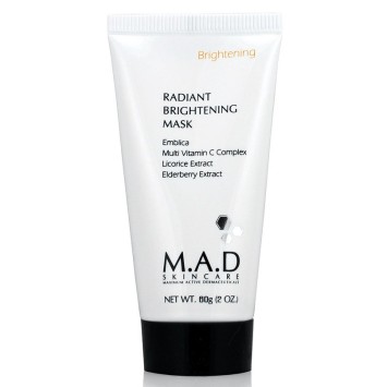 Восстанавливающая маска для нормализации тона кожи, 60 г Radiant Brightening Mask M.A.D Skincare
