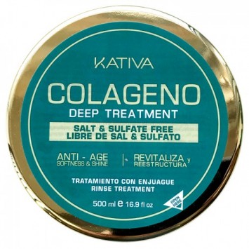 Маска для волос Интенсивный коллагеновый уход 250 гр, 500 гр COLLAGENO Kativa / Катива