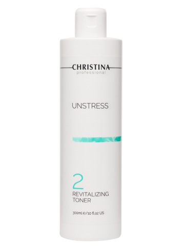 Восстанавливающий тоник (шаг 2) 300 мл Unstress Revitalizing Toner | Christina
