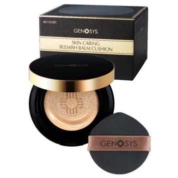Бальзам-кушон для ухода за кожей с тонирующим эффектом SPF 50 2*15 г Skin Caring Blemish Balm Cushion Genosys / Генозис