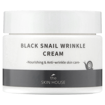 Питательный крем с коллагеном и муцином чёрной улитки, 50 мл Black Snail Wrinkle Cream The Skin House / Зе Скин Хаус