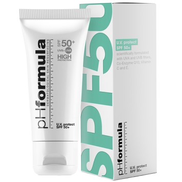 Солнцезащитный крем UVA-UVB SPF50+, 50 мл U.V. protect SPF 50+ / pHformula