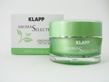 Маска-детокс "Лемонграсс" 50 мл AROMA SELECTION Lemongrass Detox Mask KLAPP Cosmetics / КЛАПП Косметикс