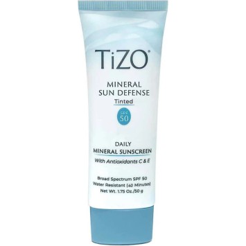 Крем солнцезащитный с оттенком 50 г Mineral Sun Defense SPF50 TiZO / Тизо
