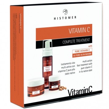 Набор Комплексный уход 150 мл + 50 мл + 10 мл (30 монодоз) Vitamin C Complete Treatment Histomer / Хистомер