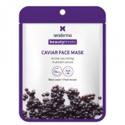 Маска питательная для лица 1 шт BEAUTYTREATS Black caviar face mask  Sesderma / Сесдерма