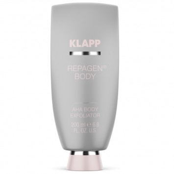 Фруктовый пилинг для тела 200 мл REPAGEN BODY AHA Body Exfoliator KLAPP Cosmetics / КЛАПП Косметикс