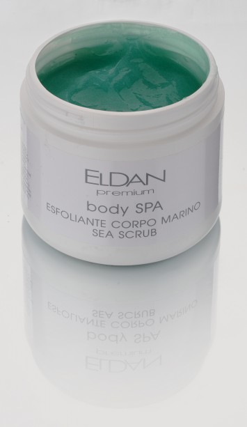 SPA-скраб для тела с морскими водорослями 500мл  | Eldan Cosmetics ELD/S-73