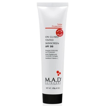 Защитный маскирующий крем для лица и тела SPF 30, 120 г On Guard TINTED Skinscreen M.A.D Skincare